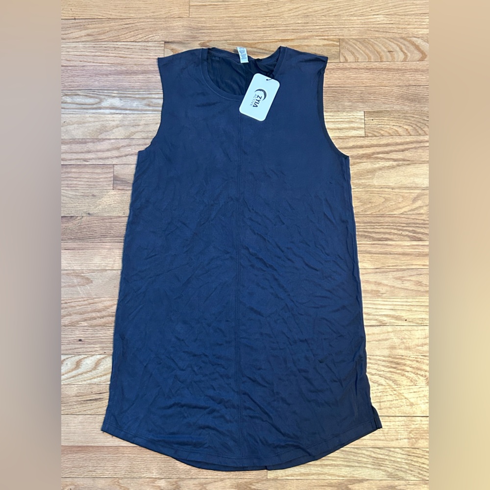 Zyia Charcoal Tybee Island Dress